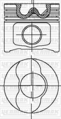 MOTOR PİSTON SEGMAN STD DOBLO 1.9 JTD-ASTRA H-VECTRA C-ZAFIRA B 1.9 CDTİ 82.00-YENMAK 31-04281-000-71718120
