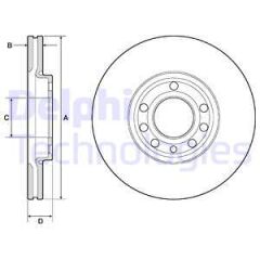 ÖN FREN AYNASI VECTRA C 02 SIGNUM 03 SAAB 9.3 02 CROMA 05 285x25x5DLxHAVALI 46844071-51819733-DELPHI-569003-93171497-95526645-9156807