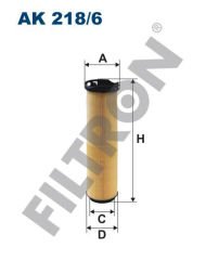 HAVA FILTRESI MERCEDES OM646 OM647 OM648 W211 S211 W220-FILTRON AK218.6-A6460940304