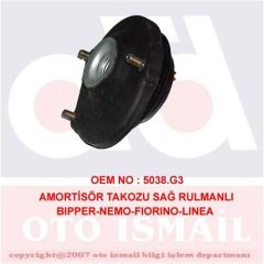 AMORTİSÖR TAKOZU SAĞ BİLYALI FIAT FIORINO 07-14-CM 85604-5038J8-5038.G7-51928745