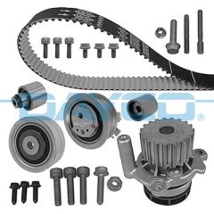 DEVİRDAİMLİ TRİGER SETİ CRAFTER-T6-A3-JETTA-CADDY-POLO-PASSAT 1.6-2.0 TDI CAYB/C/D-CAAB/C-CKUB-CFFB-DAYCO KTBWP7880-03L198119A-03L198119B-03L198119C