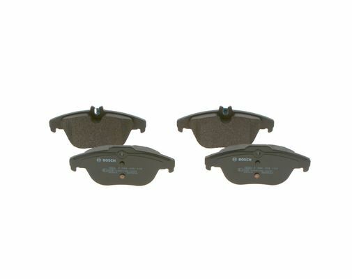 FREN BALATASI ARKA MERCEDES W204 S204 X204 C207 A207-BOSCH 0986495105-A0004200205