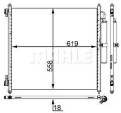 KLIMA RADYATORU DEFENDER L663 19 R.R 4 VOGUE L405 12 R.R SPORT 2 L494-MAHLE AC37000S-LR034503-LR035791-LR133116-LR137975