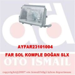 FAR SOL DOĞAN SLX-ŞAHİNS-AYFAR 101004-85014921