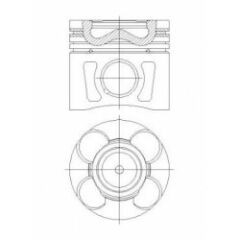 MOTOR PİSTON SEGMAN DOBLO-FİORİNO- LINEA-GRANDE PUNTO-ASTRA 1.3 CDTI 16V 0.40 Euro5 69.60 mm-YENMAK 31-04289-040-4289040