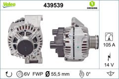 ALTERNATÖR FIAT LİNEA-DOBLO-FIORINO 1.3 MULTİJET-OPEL ASTRA H 1.3 105 AMPER-VALEO 446751-46835095-13256929-51784846-51984056