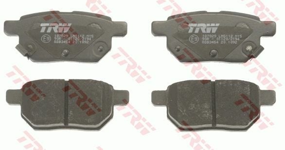 ARKA BALATA AURIS-COROLLA 1.4-1.6 VVTI 07-10 1.4D-4D-1.6 13 YARIS 1.0 VVTİ 06 1.8 VVTİ 07-TRW GDB3454-0446612130-0446652120-WVA24610