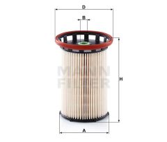 YAKIT FİLTRESİ PASSAT 05 SHARAN 10 TIGUAN 07 AUDI Q3 11 SEAT ALHAMBRA 11 2.0 TDİ-MANN PU8008.1-7N0127177-7N0127177B