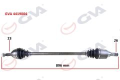 AKS ÖN KOMPLE SAĞ CLIO IV-SYMBOL 1.5DCI 12 LOGAN II-SANDERO II-STEPWAY 1.5DCI 10 STEPWAY II 1.6-16 16V-GVA 4419004-391006553R-391007857R-391009727R
