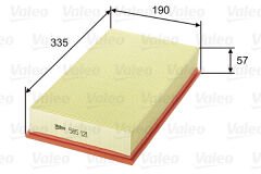 HAVA FILTRESI MERCEDES E-CLASS OM604 W210 S210-VALEO 585121-A6040940504