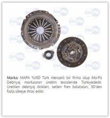 DEBRIYAJ SETI RULMANLI BMW M42 B18 M41 D17 E36 93 98 M43 B18 E34 Z3 E36 95 98-MAPA 016215000-21211223571