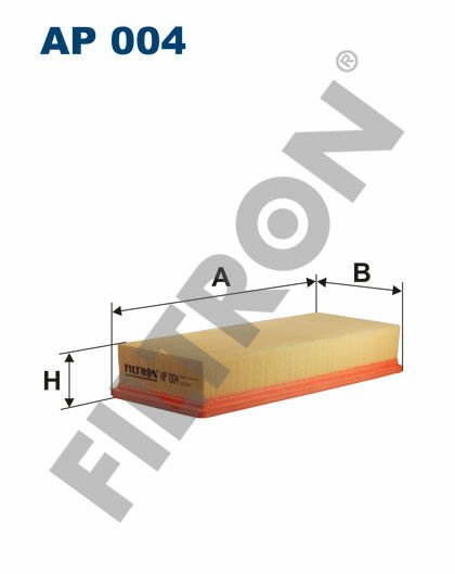 HAVA FİLTRESİ AUDI 80 89/8C. B3 B4 1.6 D 54HP 09/86-08/91-FILTRON AP004-A790X9601KA