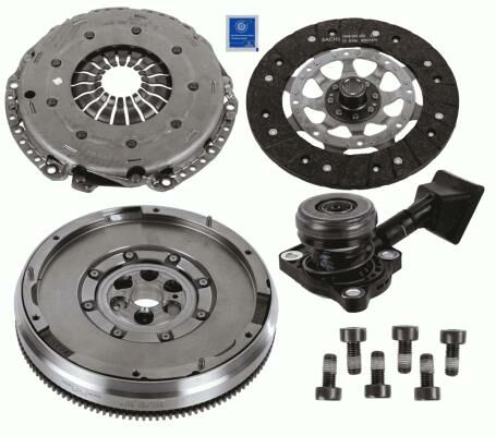 DEBRİYAJ VOLANLI KİT VOLANT SET RULMAN P207-P208-P308-P508-P2008-P3008-P5008-C3-C4-C5-DS3-DS4-DS5 OYNAR Euro5 1.6 HDI DV6C-SACHS 2290601101-0532.T4-9814068080-9677933380
