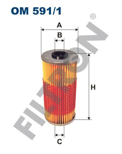 YAG FILTRESI MERCEDES M119 W124 W210 W140 C140 W124 R129-FILTRON OM591.1-A1191800009