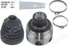 AKS KAFASI DIŞ A4-A5 1.8 TFSİ-2.0 TFSİ-2.0 TDİ 08- CABA-CDHA-CABB-CDHB-CAEB-CDNC-CGLC 1.8 TFSİ-2.0 TFSİ-2.0 TDİ-GVA 4475271K-8K0498099F-8K0498099FX