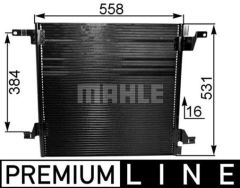 KLIMA RADYATORU MERCEDES ML-CLASS W163 98 05-MAHLE AC259000P-A1638300170