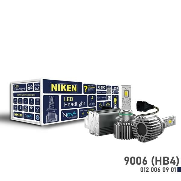 LED XENON NOVA SERISI 9006 HB4 90W-NIKEN 0120060901