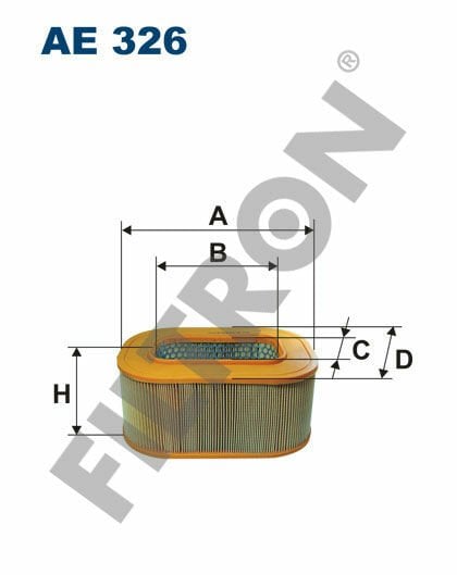 HAVA FILTRESI MERCEDES OM603 W124 S124-FILTRON AE326-A6030940204