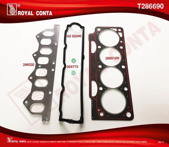 ÜST TAKIM CONTA KEÇESİZ LGN 1.8-MGN 2.0 F3P-F3R-ROYAL T286690-7701467058