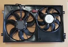 RADİATOR FAN GOLF 5 / JETTA / PASSAT / CADDY ÇİFTLİ DAVLUMBAZLI ÇİFT FANLI-ORIS-1K0121207BB-1K0121207T-1K0959455P