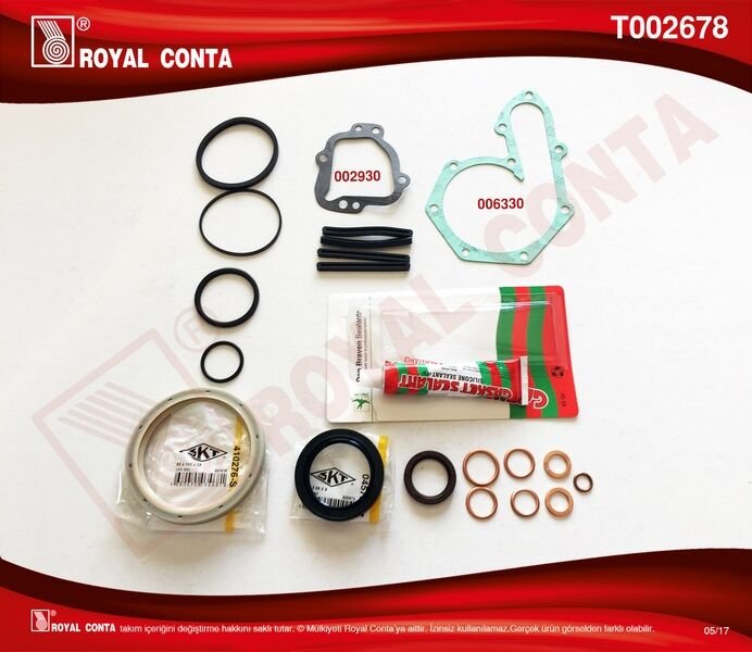 MOTOR ALT TAKIM CONTA SKT KEÇELİ R11 FLASH-R21 MNGR F2N 1.7-ROYAL T002678