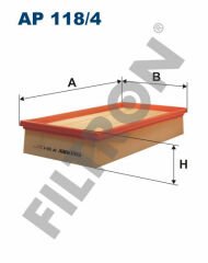 HAVA FILTRESI MERCEDES M104 W124 C124 A124 S124-FILTRON AP118.4-A0030947104