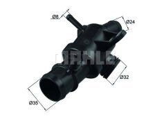 TERMOSTAT 89 C MERCEDES OM640 W169 W245-MAHLE TM4092-A6402000715
