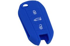 KONTAK ANAHTAR KUMANDA KORUYUCU KILIF SİLİKON MAVİ PEUGEOT 208-2008-301-307-308-3008-408-5008 C-ELYSEE-C3-C4-C5 AIRCROSS-AFT HMA102-M-HMA102-M
