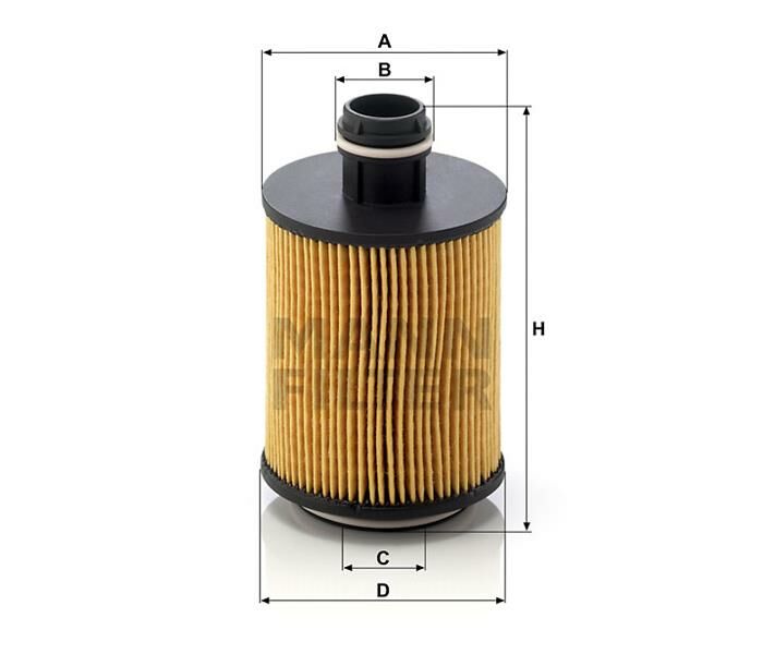 YAĞ FİLTRESİ Euro5 DOBLO 10 ASTRA J 09 CORSA D-LINEA-PUNTO-BRAVO-ALFA 159 09 1.3-1.6JTD-1.9D-MANN HU712.11X-860134-71751128-71751114-71770689