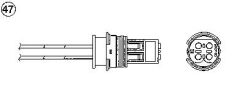 OKSIJEN SENSORU KAT. SONRASI MERCEDES W203 CL203 W164 W251-NGK 93409-A0015404717