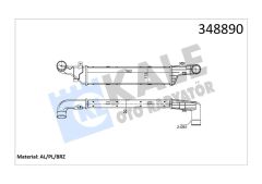 TURBOSARJ RADYATORU MERCEDES E-CLASS W210 S210-KALE 348890-A2105001200