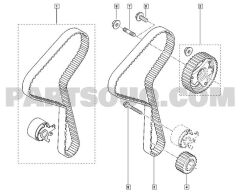 EKSANTRİK MİL SAPLAMASI CLIO-KANGOO-MEGANE-SANDERO-LODGY-LOGAN-DUSTER 1.5 DCI K9K-MY 8200778847-8200778847-7700114692
