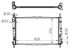 MOTOR RADYATORU AC MONDEO III 1.8 16V 2.0 16V BENZINLI 01 07 KLIMALI-ORIS BFR005026-ME1S7H8005AD-ME3S718005AB
