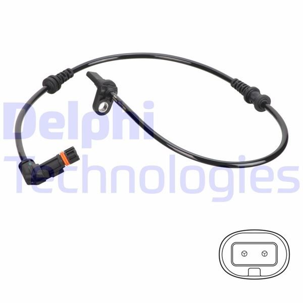 ABS SENSORU ON MERCEDES W169 W245-DELPHI-A1695401417