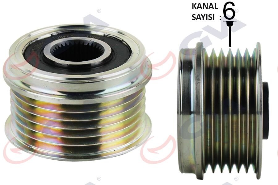 ALTERNATÖR KASNAĞI RULMANLI ASTRA H-COMBO-CORSA C-D-MERIVA 1.3CDTI-DOBLO-GRANDE PUNTO-LINEA 1.3MTJ-GVA 2890118-77362721-93178273-55186280-1204517