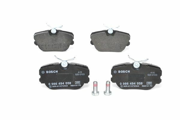 FREN BALATASI ON MERCEDES W201 83 93-BOSCH 0986494058-A0004209120