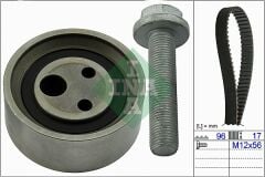 EKSANTRİK GERGİ KİTİ RENAULT CLIO II 01 KANGOO 97 MEGANE 96 DACIA LOGAN 04 SANDERO 08 SOLENZA 04 1.4-1.6 E7J-K7J-K4M 096x170-INA-7701472725-7701477024-1680600QBA