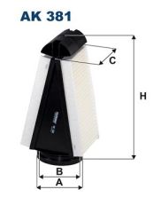HAVA FILTRESI MERCEDES OM651 C253 W205 S205 C205 A205 X253-FILTRON AK381-A6510940404