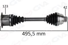 KOMPLE AKS ÖN SAĞ/SOL A6-A7-Q5 OTOMATIK 2.0 TFSİ- 2.0 TDİ 08- CGLB-CGLC-CHJA-CGLA-CAHB-CGLD-CHNC 2.0 TFSİ- 2.0 TDİ-GVA 4475282-4G0407271A-8R0407271C