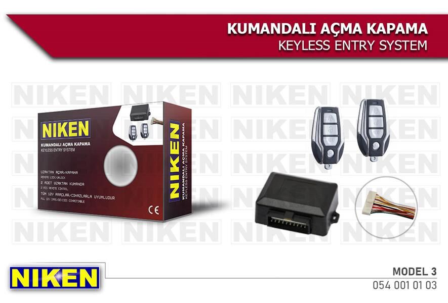 KUMANDALI AÇMA KAPAMA - MODEL2-NIKEN 0540010102