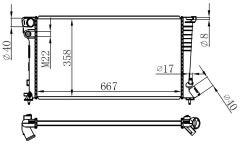 RADYATÖR 306 II-PARTNER-XSARA BERLINGO 1.9D AC MEK 670x377x34-ORIS MPE355034-1330.41-1330.E1-1330.23-1331.FG