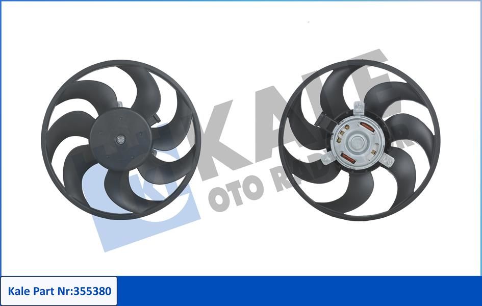 RADYATOR FANI MERCEDES VITO W639 03-KALE 355380-A6395000593