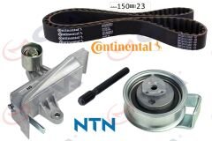 TRİGER SETİ 150x23 PASSAT1.8T 01-05 2.0 01-05 -A4-A6 1.8T BFB-AWM-AWT-ALT K045491XS KÜTÜKLÜ-GVA 59T7528-06B109119B-06B109243B-06B109477A