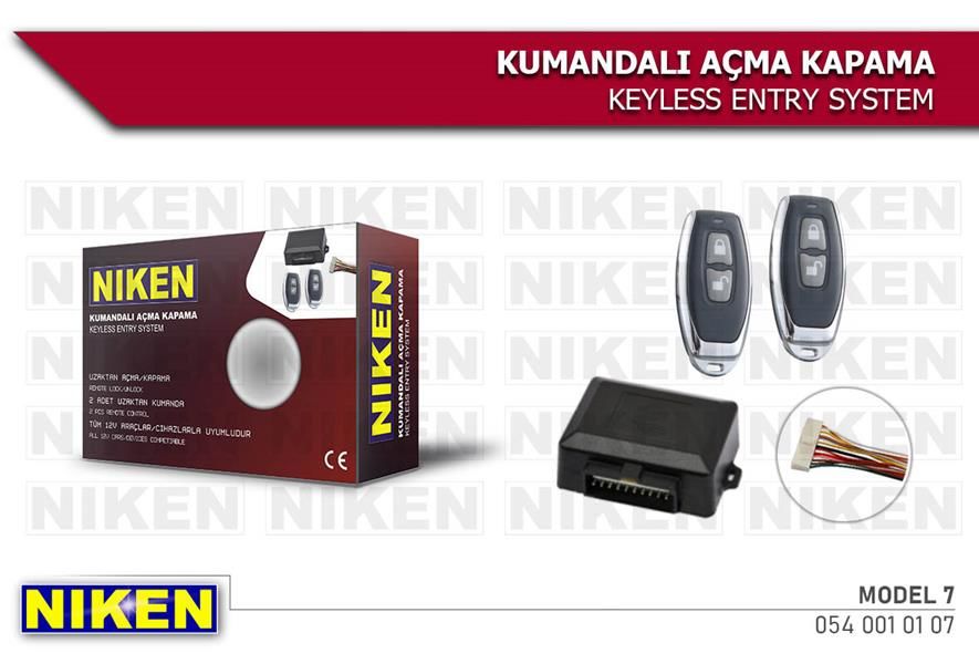 KUMANDALI AÇMA KAPAMA - MODEL7-NIKEN 0540010107