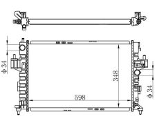 RADYATÖR CORSA C-COMBO-TIGRA 1.3 CDTI-1.7 CDTI AC MEK 600x350x24-ORIS MOP031023-24466780-93177424-1300259-1300261