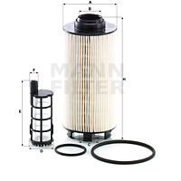 X YAKIT FİLTRESİ MAZOT MERCEDES OM 936 470 MOTORLAR- ACTROS MP4 AROCS ANTOS-MANN PU8010.1-2X-9360906552-A9360906552-9360903655