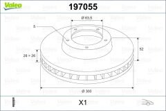 ON FREN DISK AYNASI MONDEO IV S MAX GALAXY 07 11 FREELANDER 2 06-14 EVOQUE 12-18 VOLVO S60 II 10 S80 II V70 III XC70 II 06 300cm CAP-VALEO-7G911125BA-LR007055-30769056