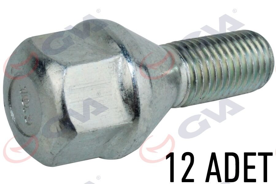 BİJON CİVATASI RENAULT 9-11 ÇİNKO PAKET 12 FEBİ 02062-GVA-8200058101