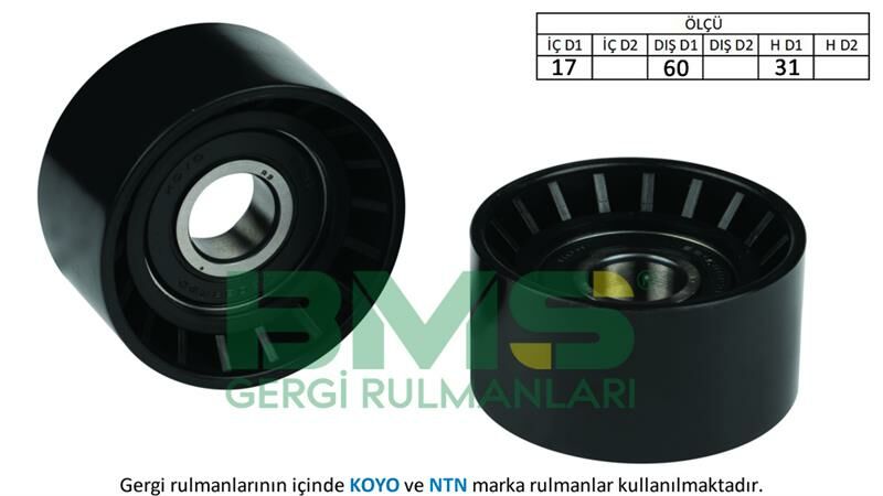 ALTERNATÖR GERGİ RULMANI MASTER II 06 TRAFIC II 06 LAGUNA II-III MOVANO 06 VIVARO 06 1.9dCi 2.2dCi 2.5dCi 2.0 16V-BMS 045-8200981266-8200947837-8200071404