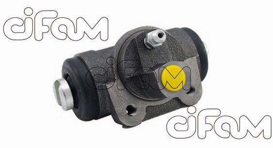 ARKA TEKER FREN SILINDIR TRANSIT V83 T15 91 01 TRANSIT V184 01 06 TRANSIT V348 06 14 CAP 25.40MM-CIFAM 101618-YC152261AA-92VB2261CA-6464706